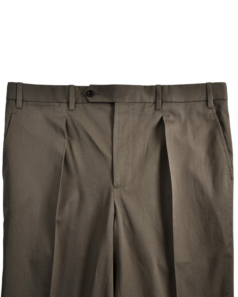 Coton : Sergé d'été taupe