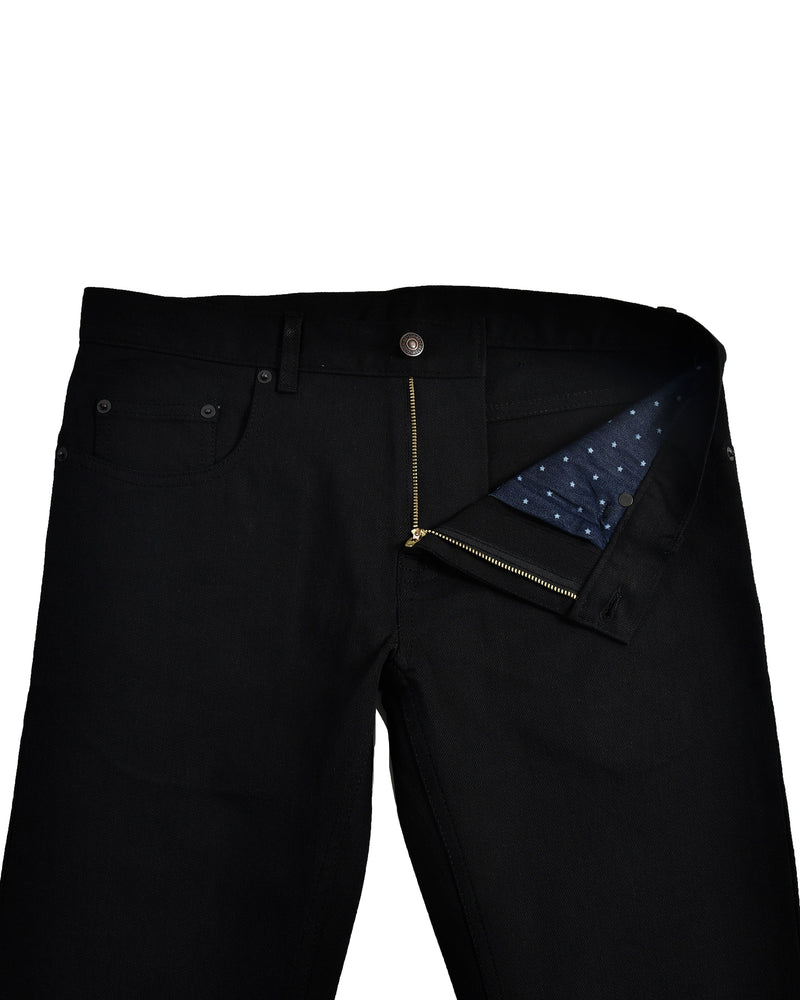 Jean noir à lisière