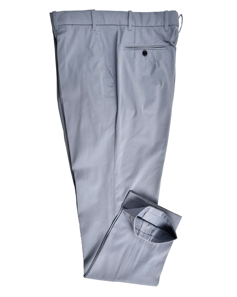 Satin de coton gris clair