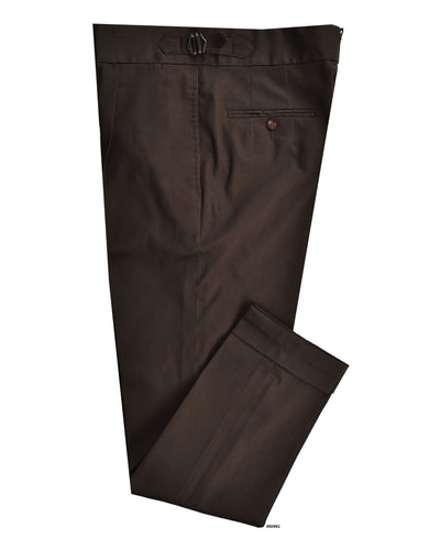 Chino extensible : Chino marron ambre