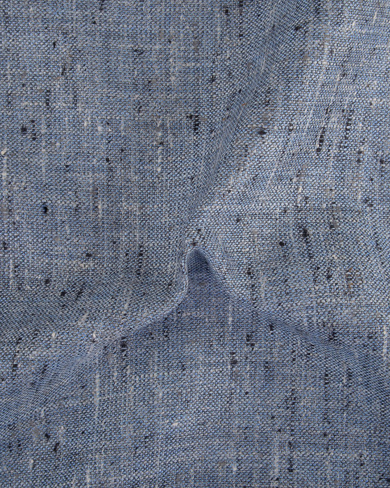 Veste Ethomas Slubby Airforce bleue