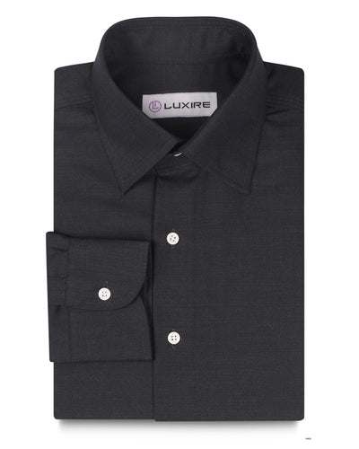 Weicher Twill in Mitternachtsgrau