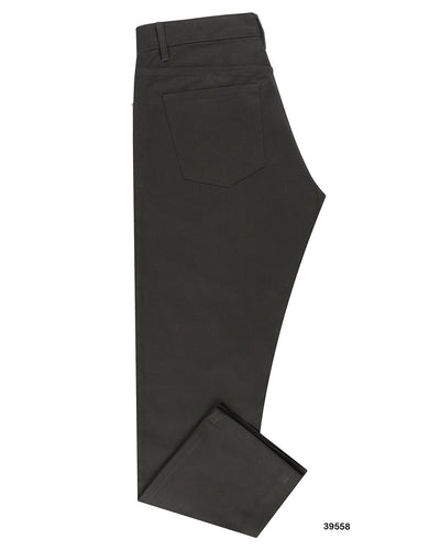 Sergé de coton noir délavé