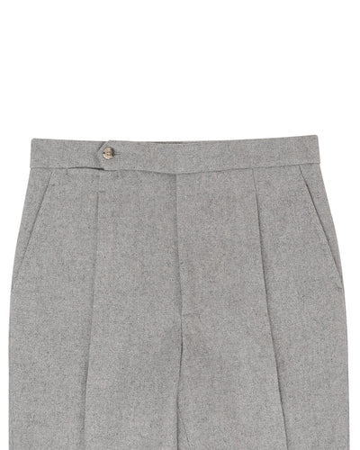 Flanelle de laine gris clair 