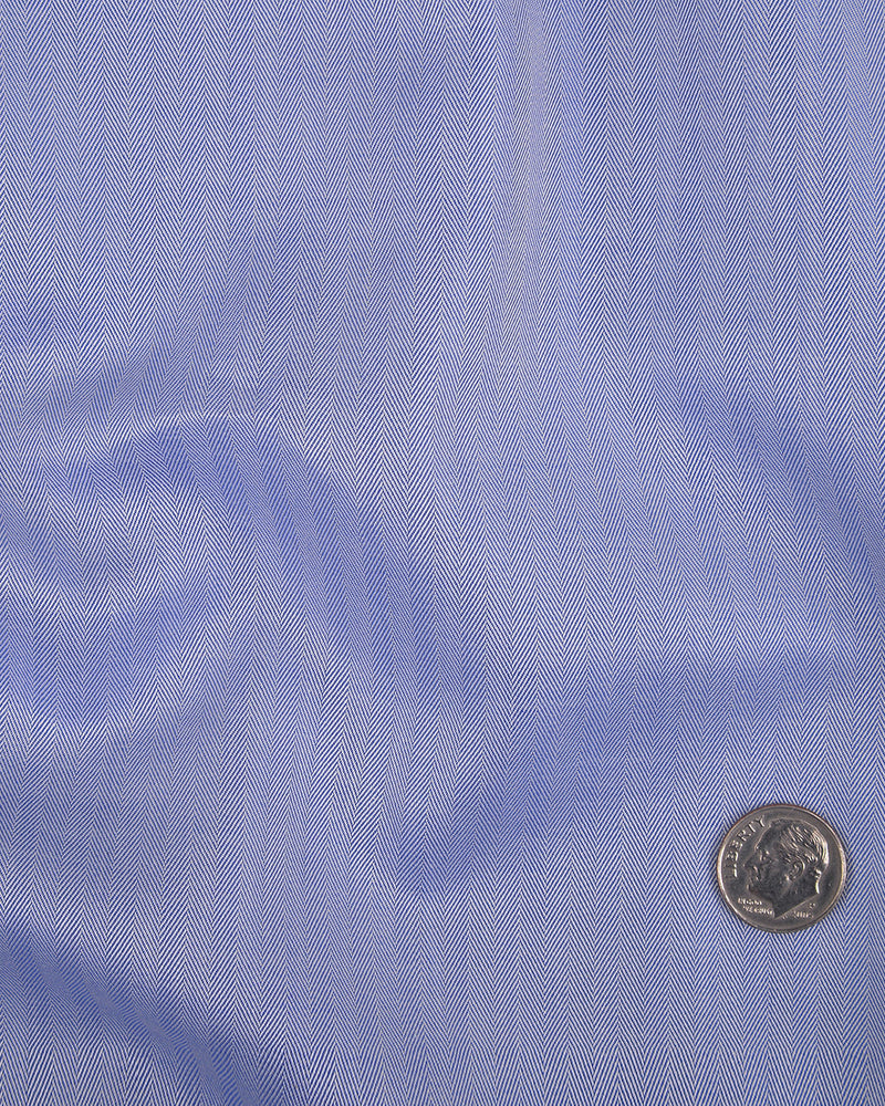 Grandi and Rubinelli Dark Blue Herringbone