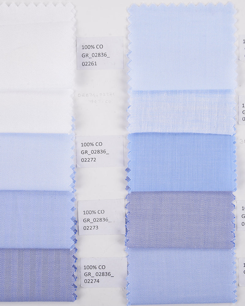 Grandi und Rubinelli Zenith Blue Herringbone