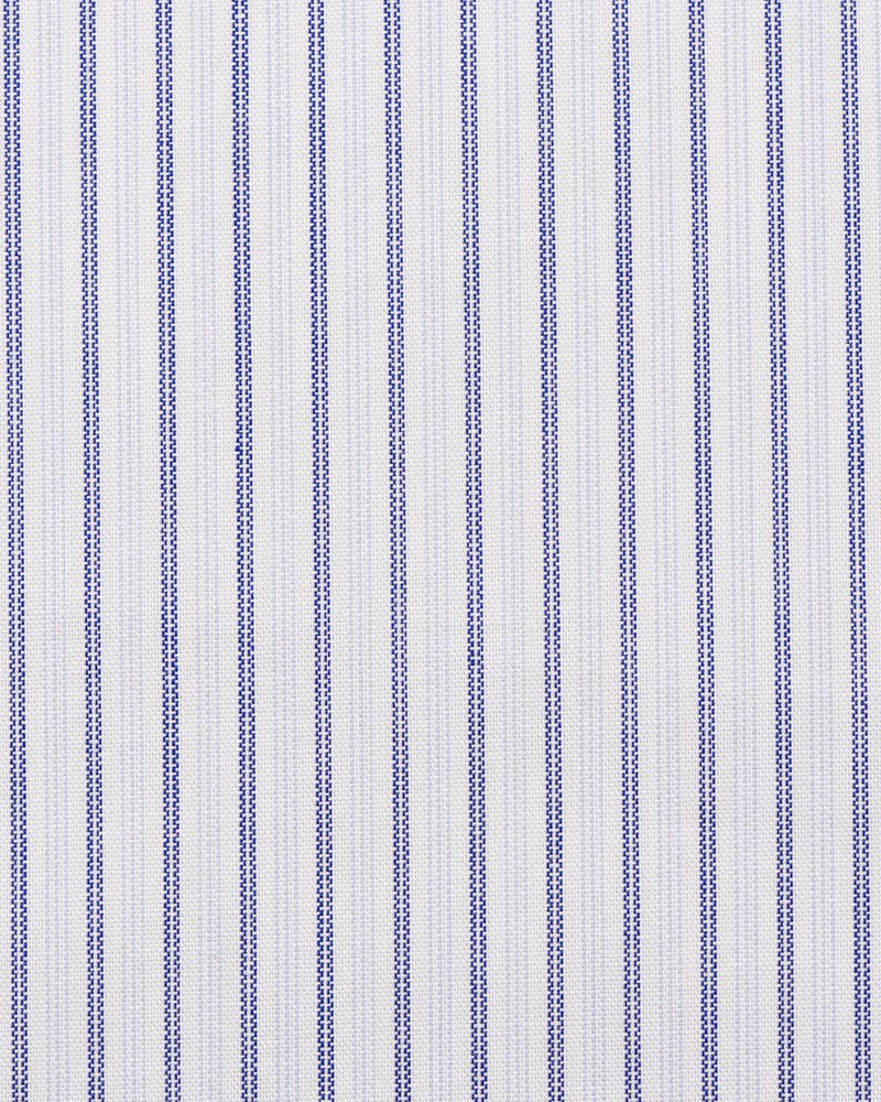 Marine-Weiß-Grau-Streifen-Shirt