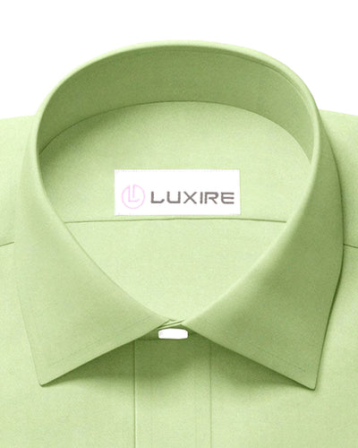 Lässiger Oxford in Moosgrün