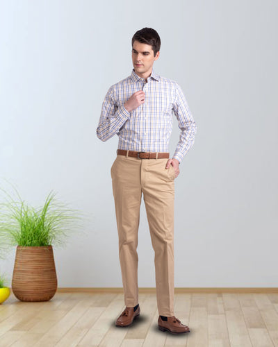 Pantalon habillé beige Gênes