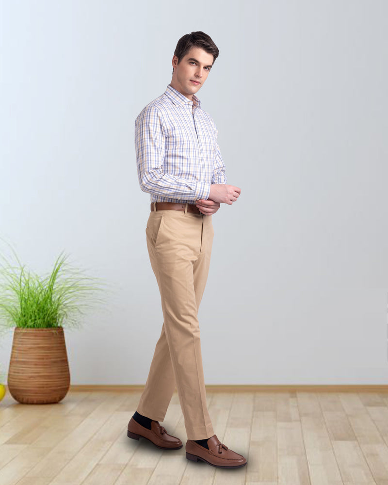 Pantalon habillé beige Gênes