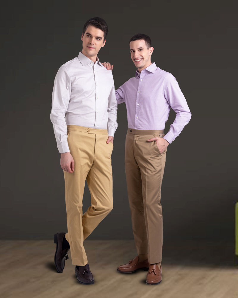 Pantalon habillé Genoa Golden Corn