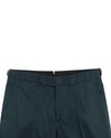 Pantalon en coton doux vert graphite