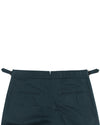 Pantalon en coton doux vert graphite