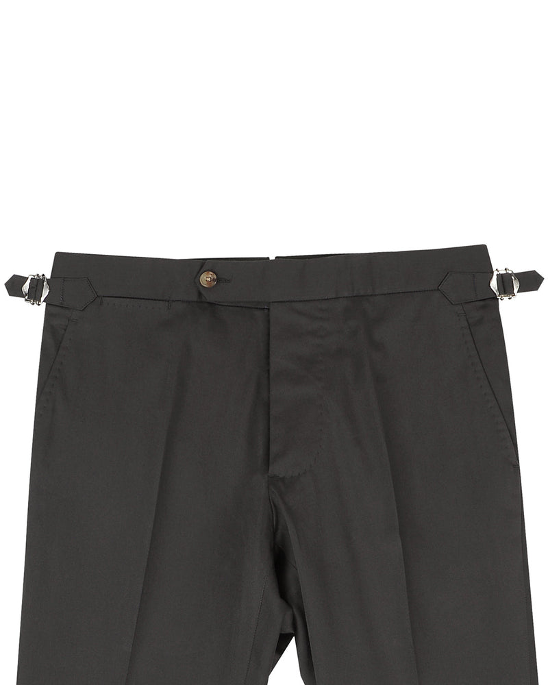 Pantalon en coton doux graphite