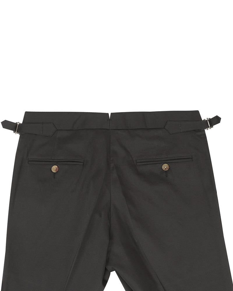 Pantalon en coton doux graphite