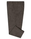 Holland &amp; Sherry Tweed Wool Multicolor Brown Tint - Pink Mit Blue Orange Point Tweed