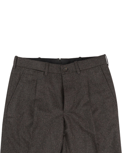 Holland Sherry Classic Kammgarn Flanell hellbraun mit hellbraunem Granit