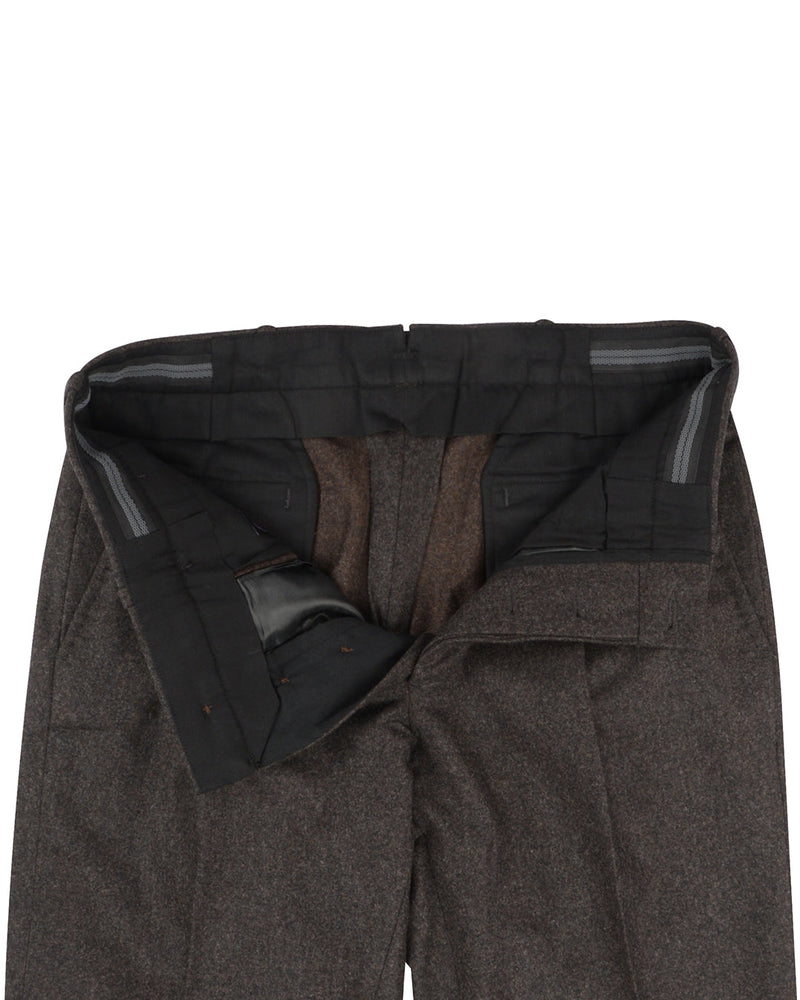 Holland Sherry Classic Kammgarn Flanell hellbraun mit hellbraunem Granit