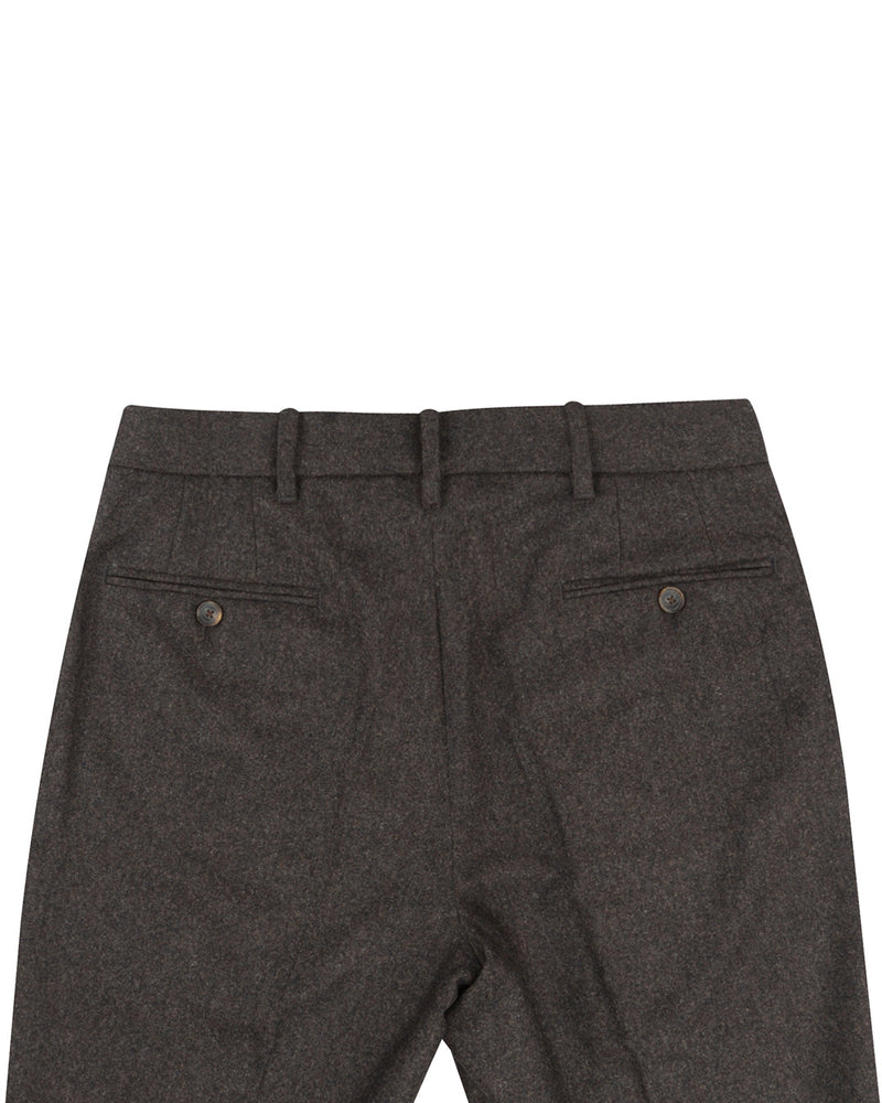 Holland Sherry Classic Kammgarn Flanell hellbraun mit hellbraunem Granit