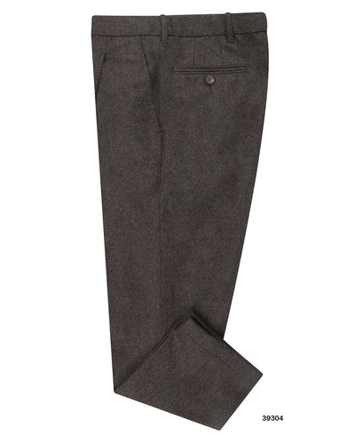 Holland Sherry Classic Kammgarn Flanell hellbraun mit hellbraunem Granit