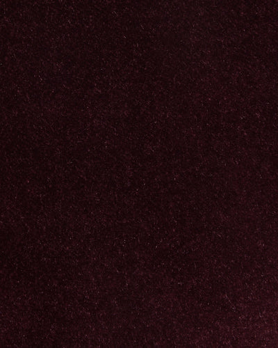 Loro Piana: Maroon Reddish Velvet