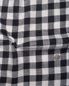 Black White Macro Gingham Checks