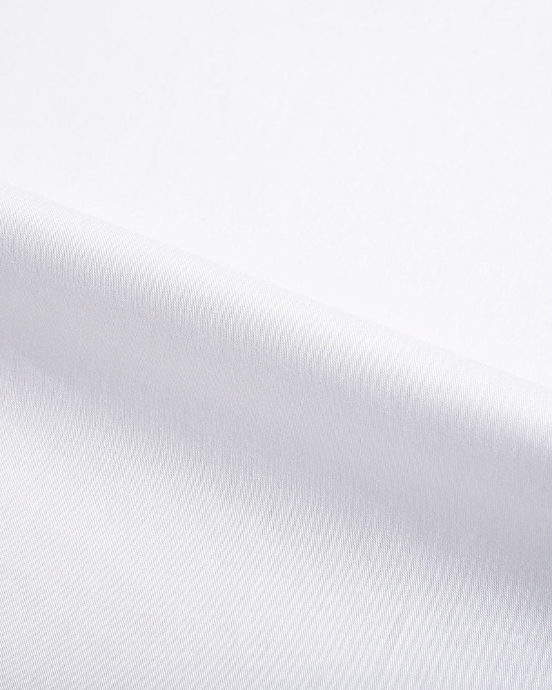 Lustrous Fine White Shirt