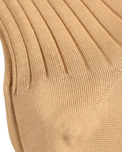 Bresciani Cotton Rib Socken-Avana