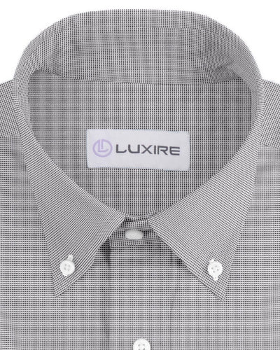 Luxire Presto: Monti Black &amp; White Nailhead Checks