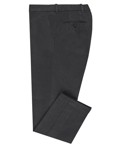 Chino aus mittelgrauem Twill