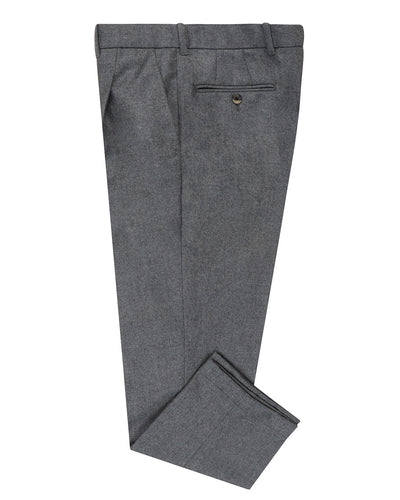 Minnis Flannel: Graue Twill-Hose