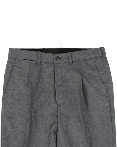 Minnis Flannel: Graue Twill-Hose