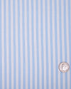 Carlo Riva White Blue Bengal Stripes