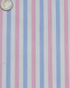 Rayures bonbon rose, bleu et blanc Monti