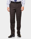 Loro Piana: Maroon Off-white Nailshead
