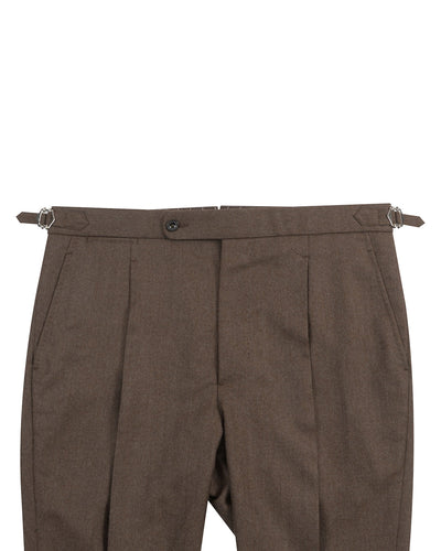 Rouge : Flanelle marron