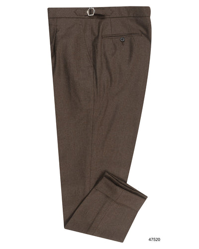 Rouge : Flanelle marron