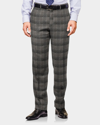 Loro Piana : Carreaux Tartan Gris