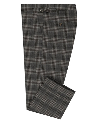Loro Piana : Carreaux Tartan Gris