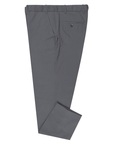 Chino aus stahlgrauem Twill