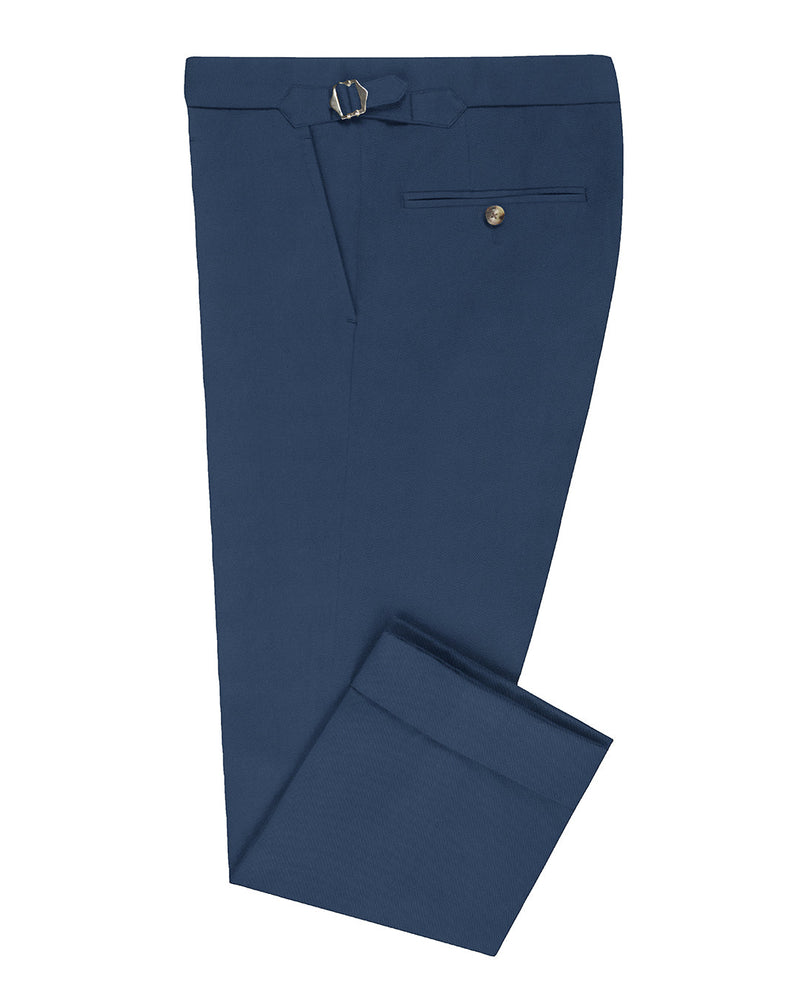 Chino bleu extensible