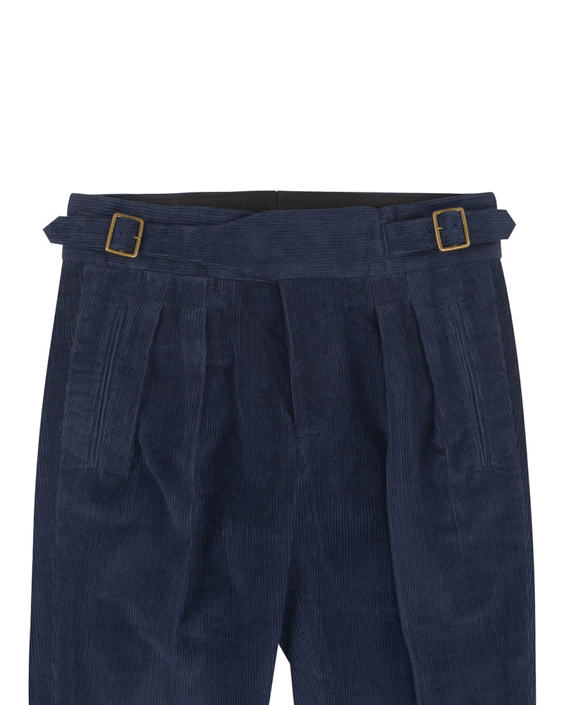 Cord: Dunkles Indigo – 10 Wale