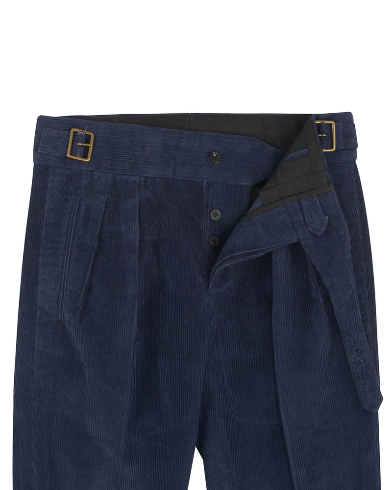 Cord: Dunkles Indigo – 10 Wale
