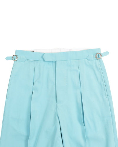 Pantalon en sergé de coton bleu Gulf Stream