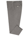 Chino en sergé gris cendré