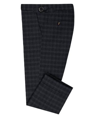 VBC Twill-Hose mit dunkelgrauen Karos