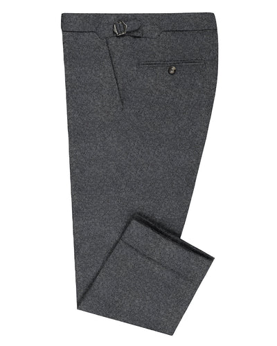 Drago 5 % cachemire 95 % laine : Flanelle gris foncé