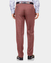 ETHomas Dark Salmon Pink Windowpane Checks