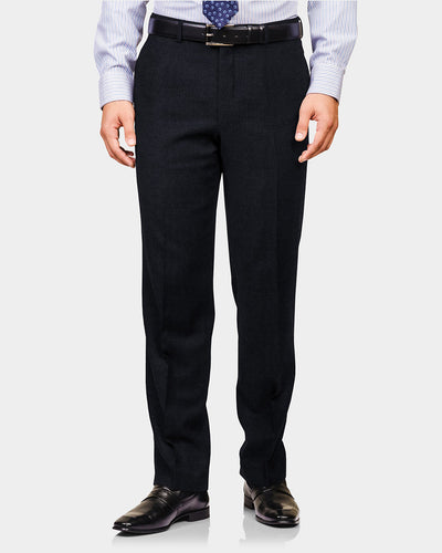 Dunkelblauer Denim-Chambray