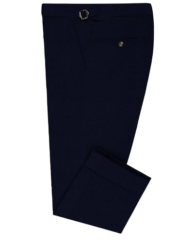 VBC 100 % laine : Flanelle marine